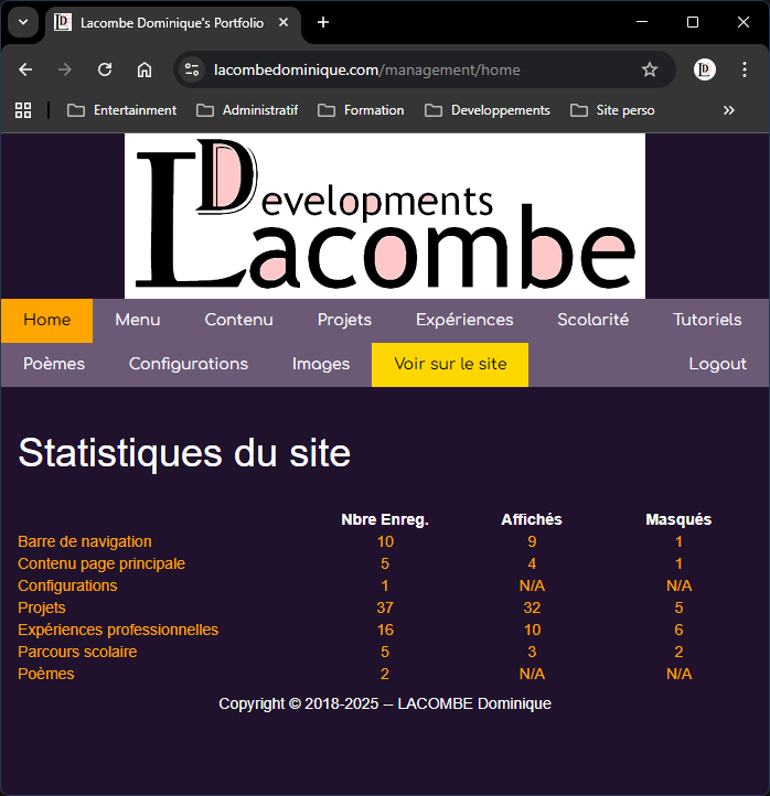 Site web